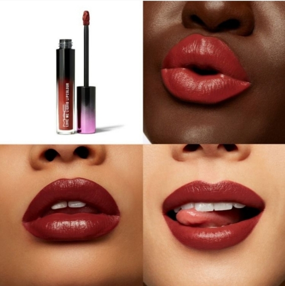MAC Love Me Liquid Lipcolour BATED BREATH 489 NIB - Picture 2 of 9